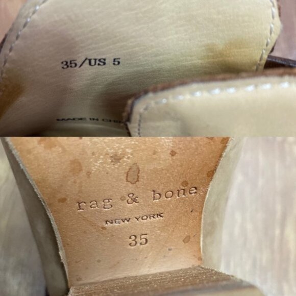 Rag‎ and Bone Harrow Booties Sz 5 - Picture 9 of 9